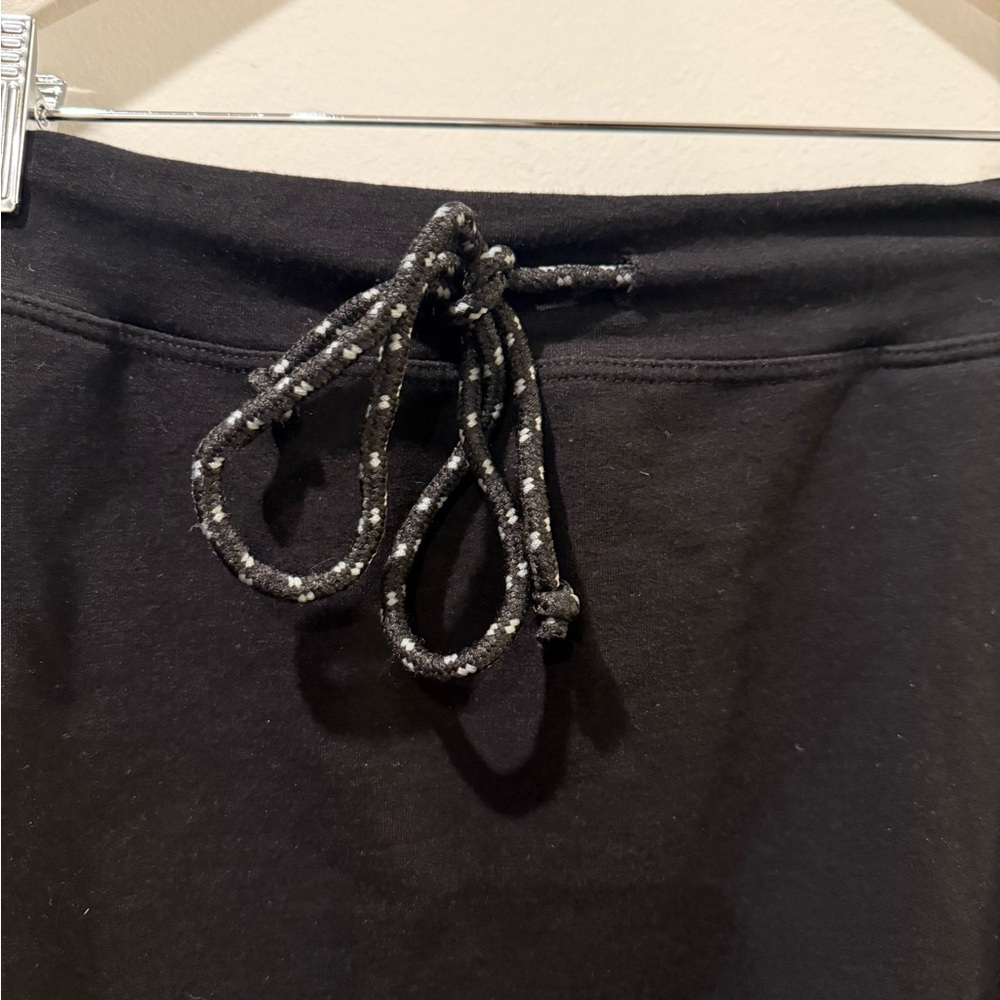Sundry Black Drawstring Skirt Size 2 - Picture 6 of 7